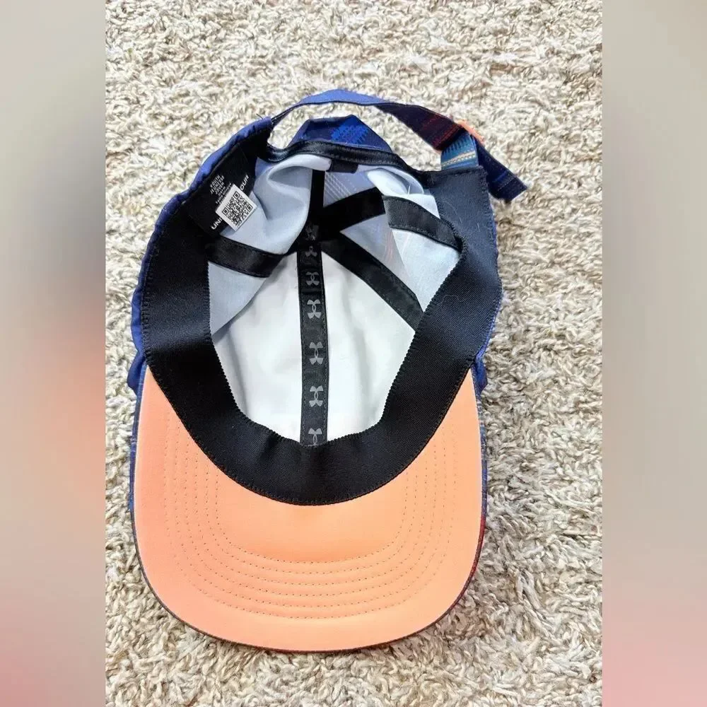 Under Armour Orange & Blue Space Dye Baseball Cap